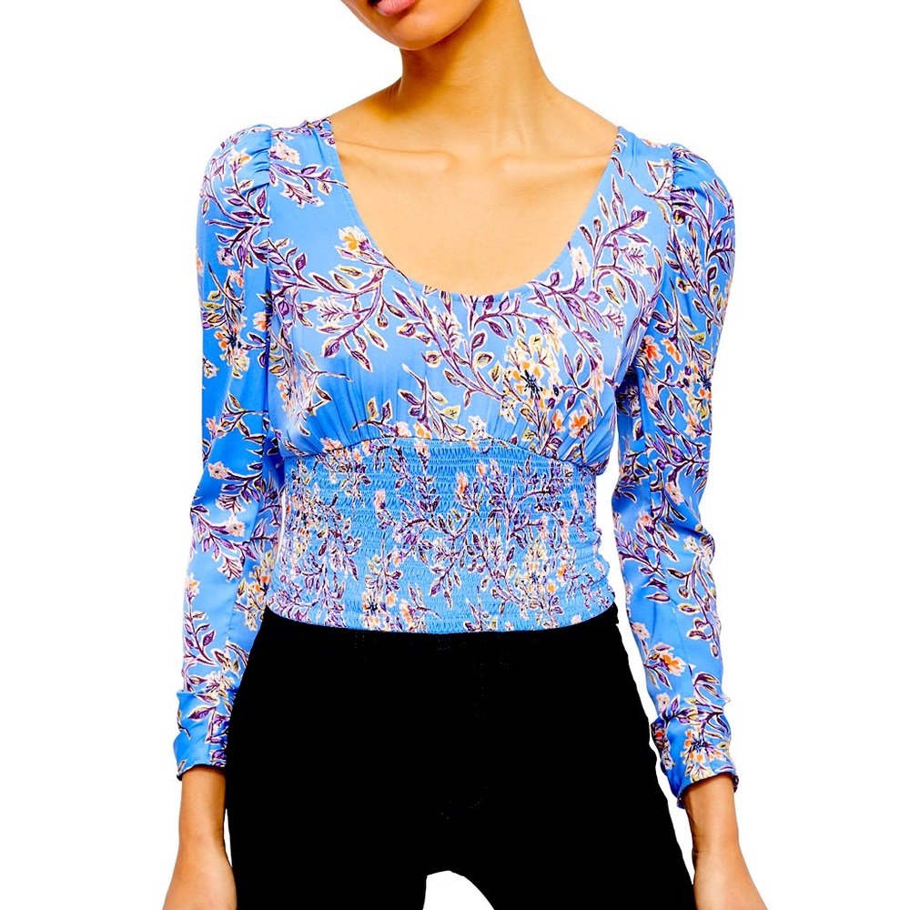 Free People Printed Top